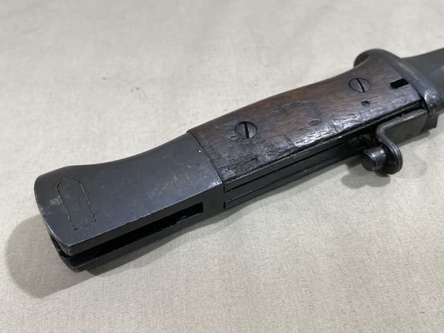 Original POST-WWII Norwegian Bayonet and Scabbard — image 6