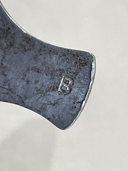 Original WWII French Fighting Knife and Scabbard — image 8