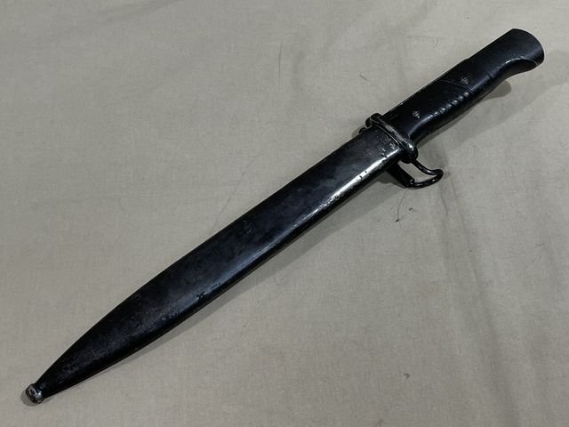 Original POST-WWII Norwegian Bayonet and Scabbard — image 22
