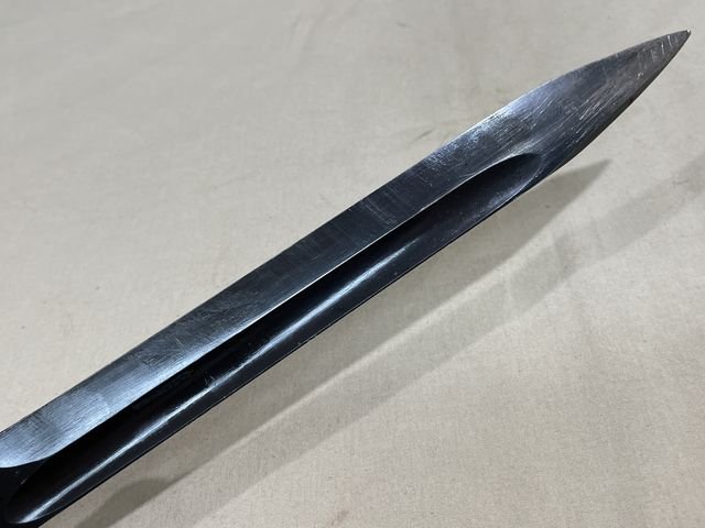 Original POST-WWII Norwegian Bayonet and Scabbard — image 4