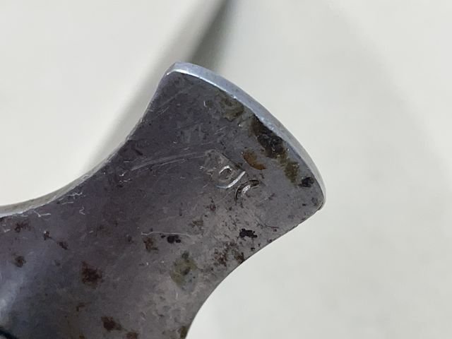 Original WWII French Fighting Knife and Scabbard — image 10