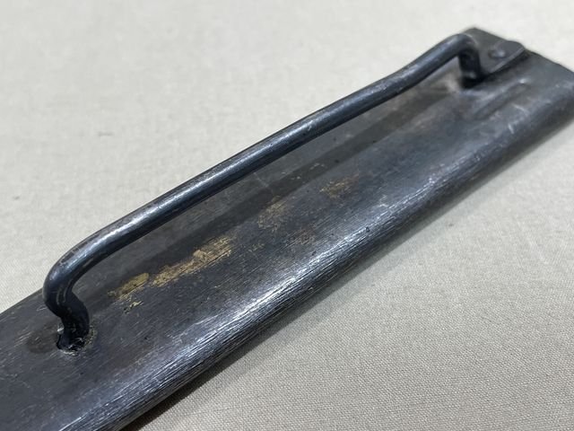 Original WWII French Fighting Knife and Scabbard — image 12