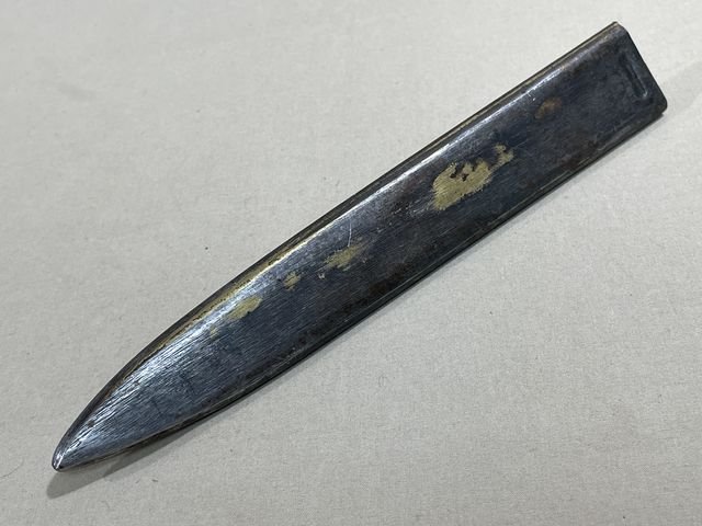 Original WWII French Fighting Knife and Scabbard — image 14