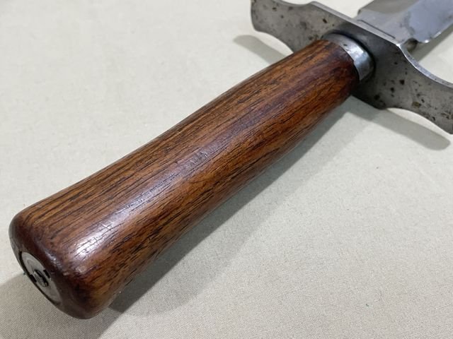 Original WWII French Fighting Knife and Scabbard — image 7