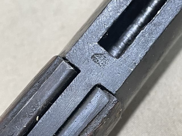 Original POST-WWII Norwegian Bayonet and Scabbard — image 11