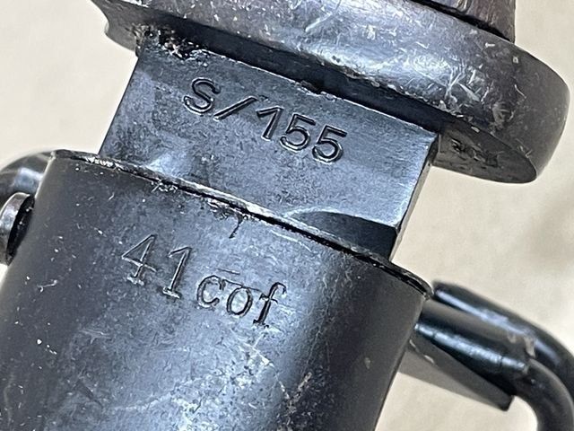 Original POST-WWII Norwegian Bayonet and Scabbard — image 20