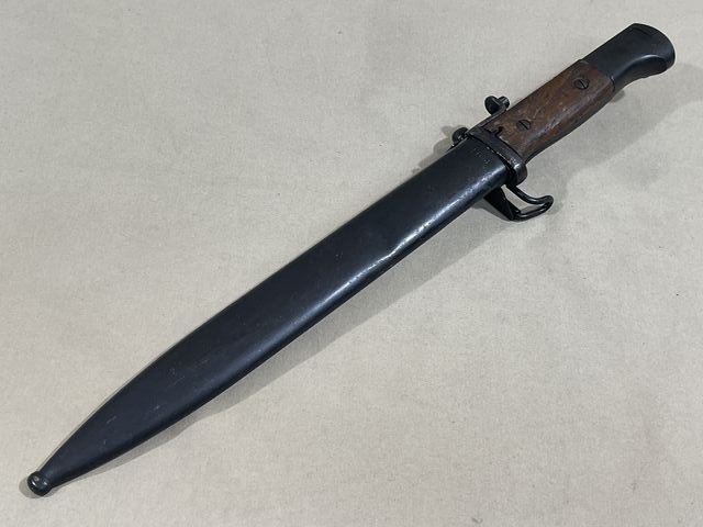 Original POST-WWII Norwegian Bayonet and Scabbard — image 23