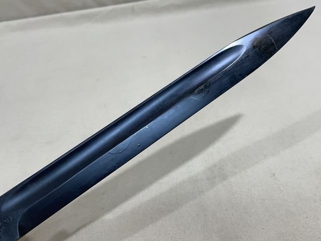 Original POST-WWII Norwegian Bayonet and Scabbard — image 3