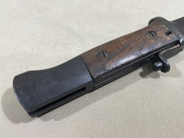 Original POST-WWII Norwegian Bayonet and Scabbard — image 7