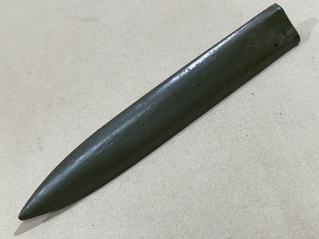 Original WWII French Fighting Knife and Scabbard, LE VENGEUR — image 14