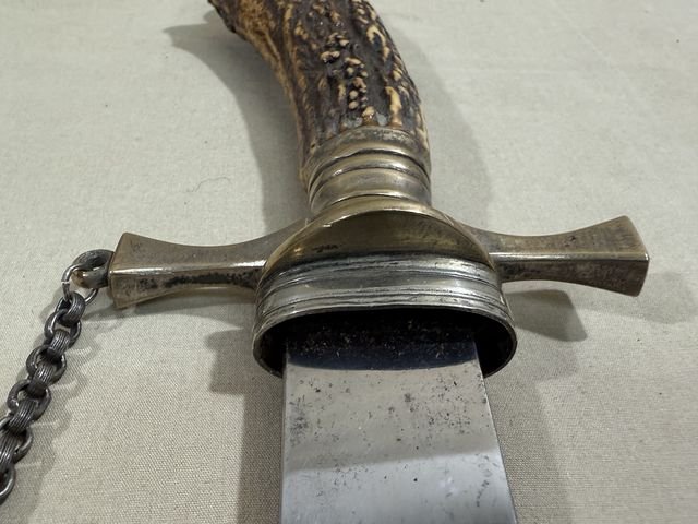 Original Imperial German Hunting Association Dagger, Damaged — image 10