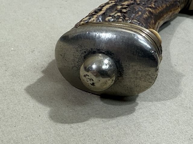Original Imperial German Hunting Association Dagger, Damaged — image 15