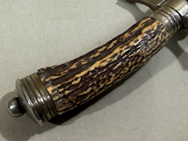 Original Imperial German Hunting Association Dagger, Damaged — image 16