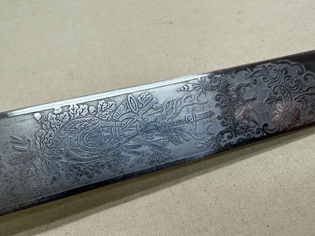 Original Imperial German Hunting Association Dagger, Damaged — image 9