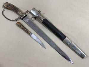 Original Imperial German Hunting Association Dagger, Damaged