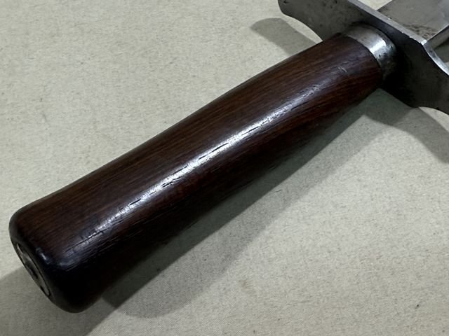 Original WWII French Fighting Knife and Scabbard, S.G. C.O — image 10