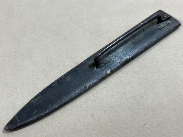 Original WWII French Fighting Knife and Scabbard, S.G. C.O — image 12