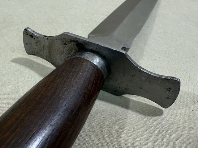 Original WWII French Fighting Knife and Scabbard, S.G. C.O — image 7