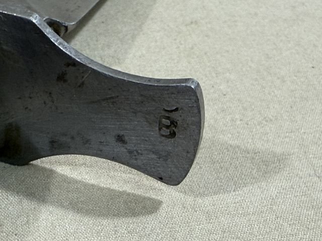 Original WWII French Fighting Knife and Scabbard, S.G. C.O — image 8