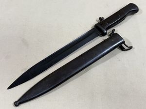 Original POST-WWII Norwegian Bayonet and Scabbard
