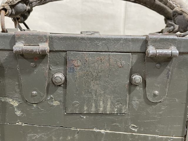 Original WWII Italian Breda M37 MG Loading Frames with Box — image 15