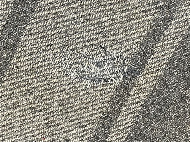 Original WWII Era Italian Soldier's Gray Thick Wool Blanket — image 12