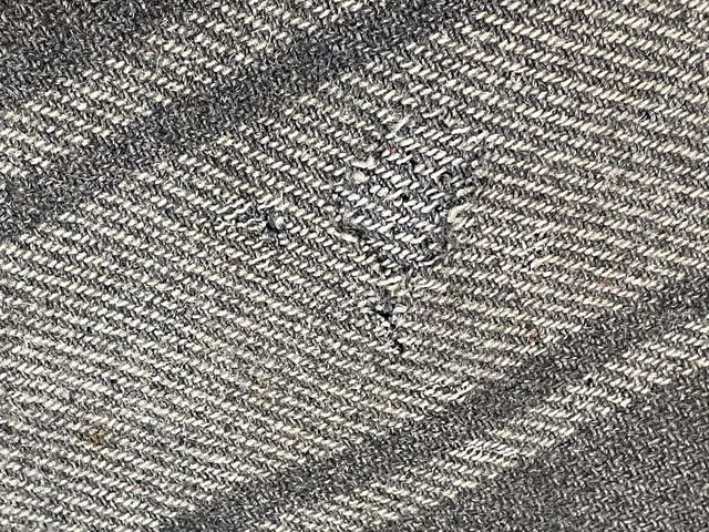 Original WWII Era Italian Soldier's Gray Thick Wool Blanket — image 15