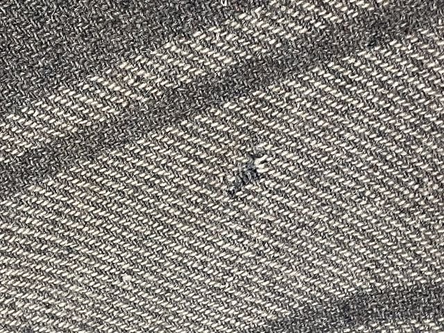 Original WWII Era Italian Soldier's Gray Thick Wool Blanket — image 16