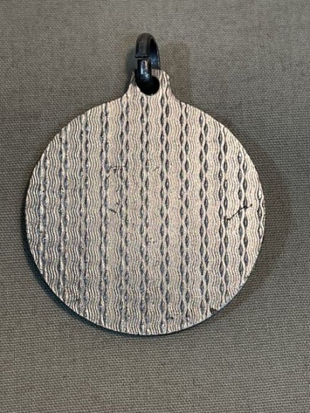 Original Fascist Italy BENITO MUSSOLINI Medal — image 2