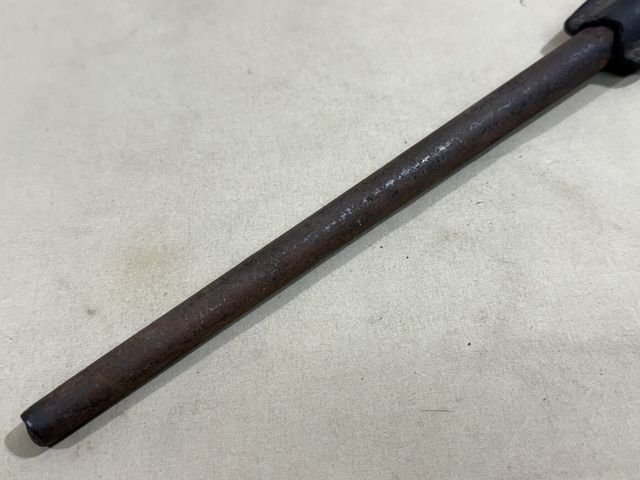 Original WWI French 86/15 Bayonet, Scabbard and Leather Frog — image 12