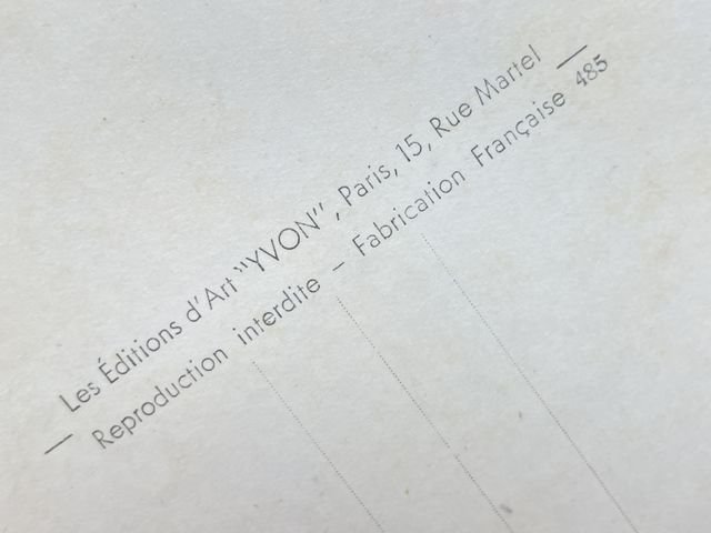 Original WWII Era French Architecture Postcard, Paris… en Flanant Place de la Concorde — image 6