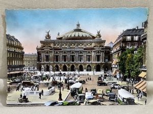 Original WWII Era French Architecture Postcard, Paris… en Flanant Place …
