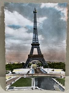 Original WWII Era French Architecture Postcard, Paris… en Flanant La …