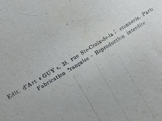 Original WWII Era French Architecture Postcard, Paris et ses Merveilles Le palais de Chaillot — image 5