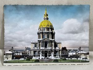 Original WWII Era French Architecture Postcard, Paris en Flanant Le …