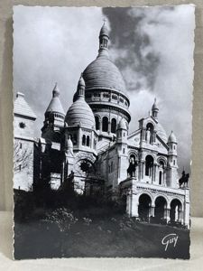 Original WWII Era French Architecture Postcard, Paris et ses Merveilles …