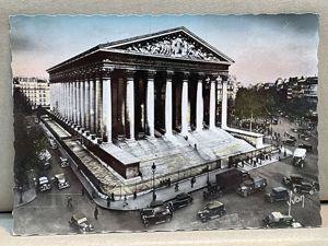 Original WWII Era French Architecture Postcard, Paris… en Flanant Eglise …
