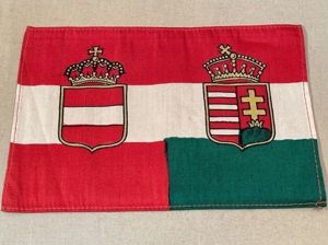 Original WWI Austro-Hungarian Small Flag