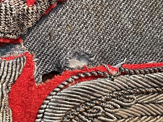 Original WWII Italian Division Level General's Visor Hat — image 10