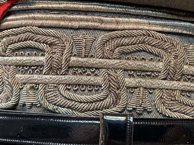 Original WWII Italian Division Level General's Visor Hat — image 20