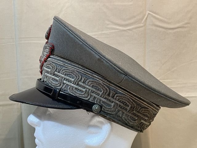 Original WWII Italian Division Level General's Visor Hat — image 21