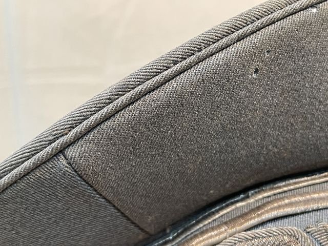 Original WWII Italian Division Level General's Visor Hat — image 25