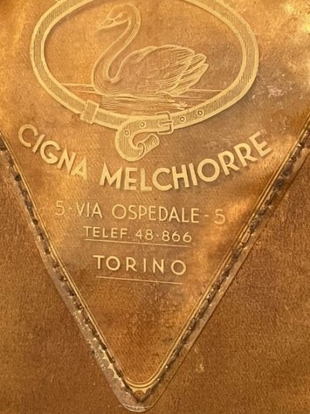 Original WWII Italian Division Level General's Visor Hat — image 34