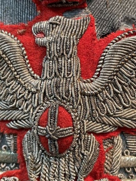 Original WWII Italian Division Level General's Visor Hat — image 5