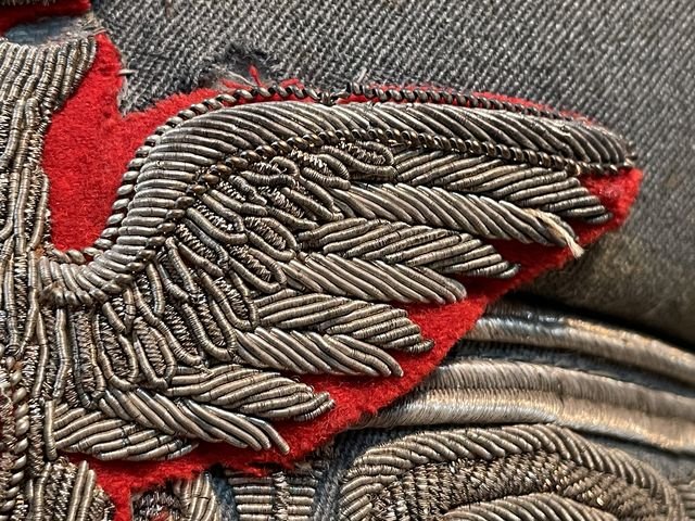 Original WWII Italian Division Level General's Visor Hat — image 8