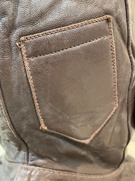 Original Pre-WWII Civilian Aviator's Protective Leather Hood — image 10