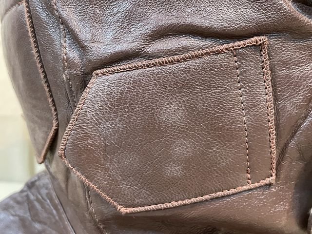 Original Pre-WWII Civilian Aviator's Protective Leather Hood — image 13