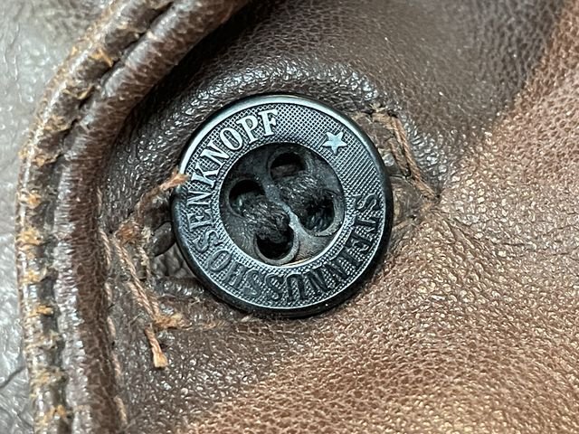 Original Pre-WWII Civilian Aviator's Protective Leather Hood — image 20