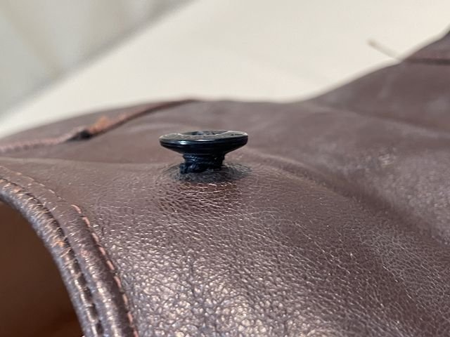 Original Pre-WWII Civilian Aviator's Protective Leather Hood — image 31