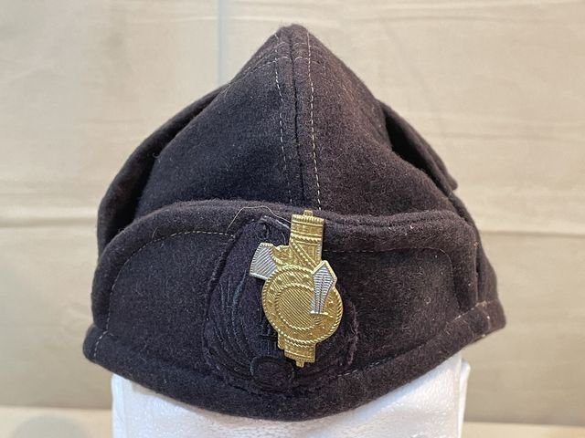 Original Italian Fascist Overseas Cap with Insignia — image 6
